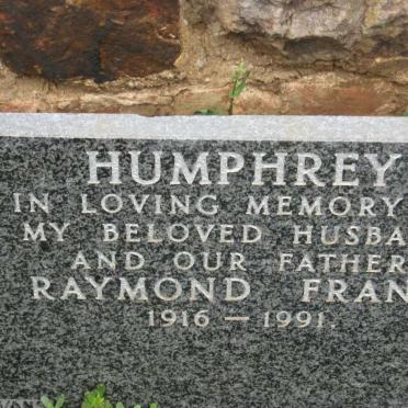 HUMPHREY Raymond Frank 1916-1991