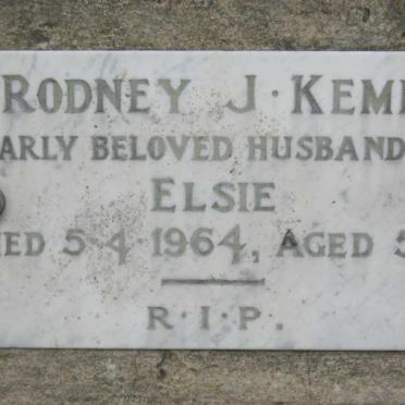 KEMP Rodney J. -1964
