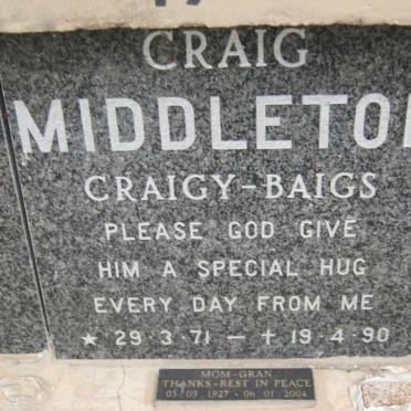 MIDDLETON 1927-2004