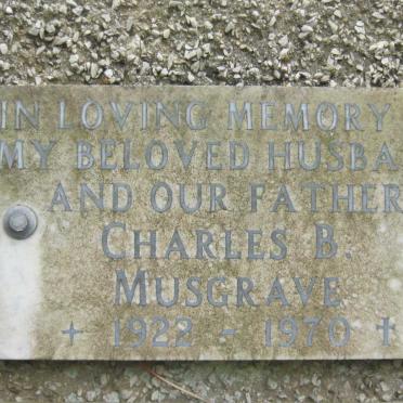 MUSGRAVE Charles B. 1928-1970