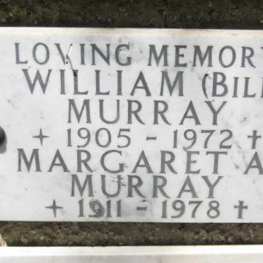MURRAY William 1905-1972 &amp; Margaret A. 1911-1978