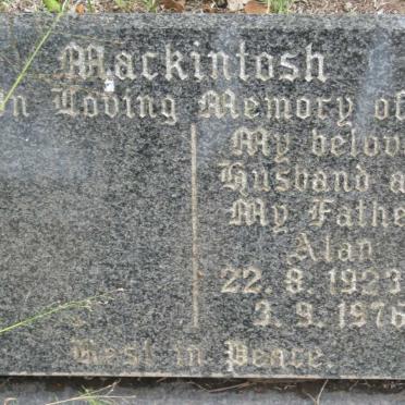 MACINTOSH Alan 1923-1976