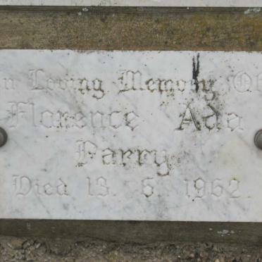 PARRY Florence Ada -1962