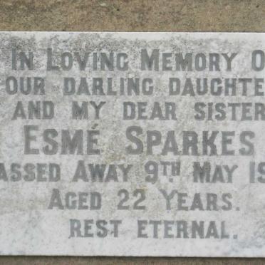 SPARKES Esme -1964