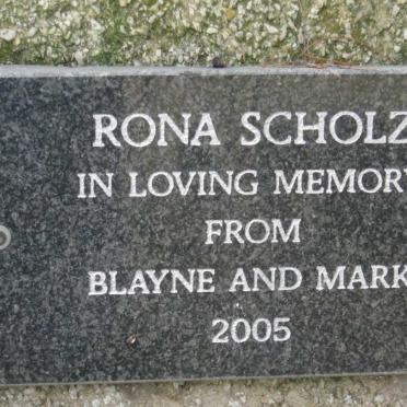 SCHOLZ Rona -2005