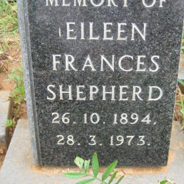 SHEPHERD Eileen Frances 1894-1973