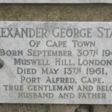 STAREY Alexander George 1904-1961