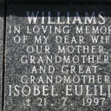 WILLIAMS Isobel Eulilia -1997