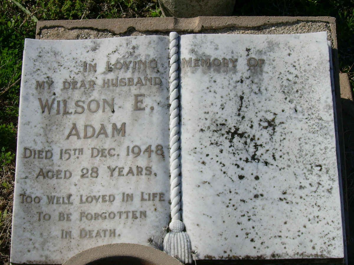 ADAM Wilson E. -1948