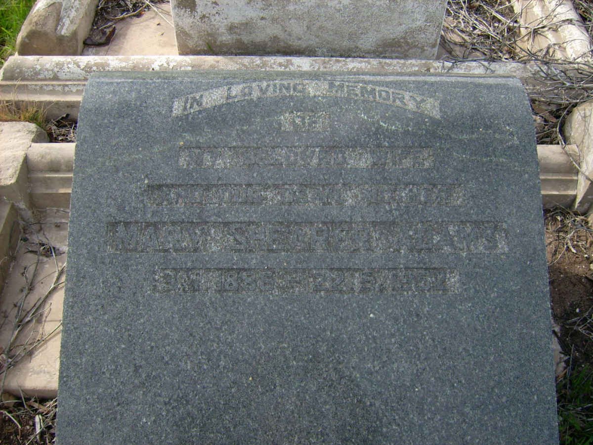 ADAMS Mary Shearer 1886-1952