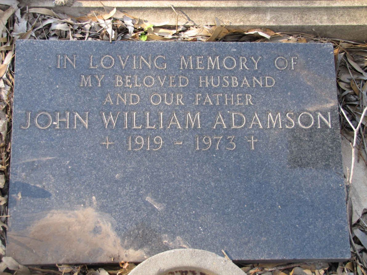 ADAMSON John William 1919-1973
