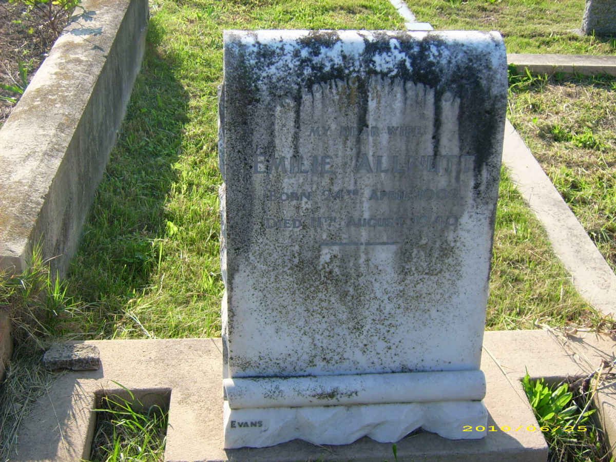 ALLNUTT Emilie 1902-1940