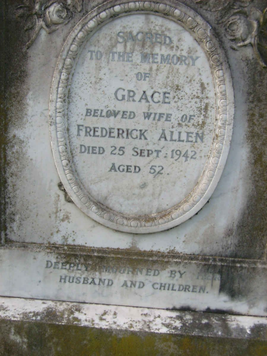 ALLEN Grace -1942 