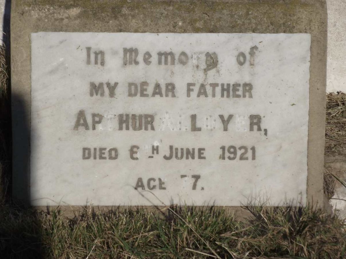 ALLOYER Arthur -1921
