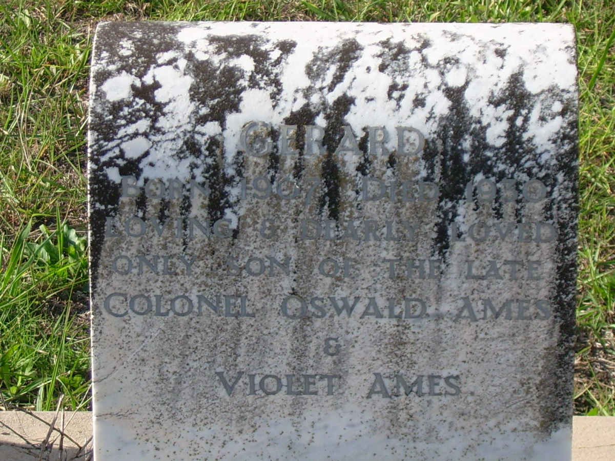 AMES Gerard 1907-1930