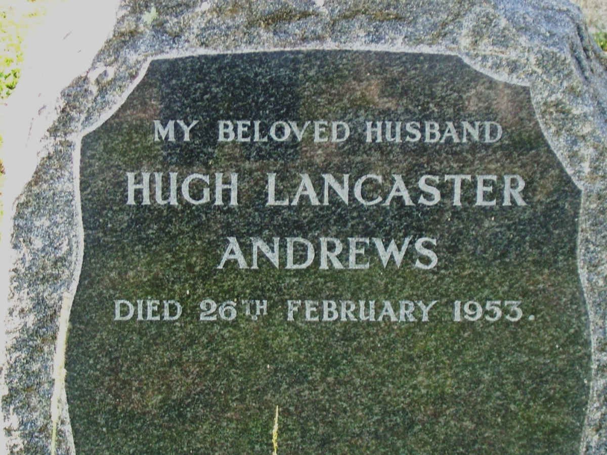 ANDREWS Hugh Lancaster -1953