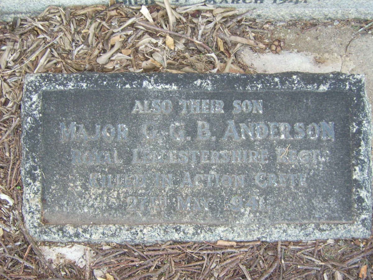 ANDERSON G.G.B. -1941
