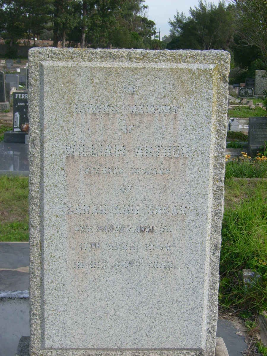 ARTHUR William