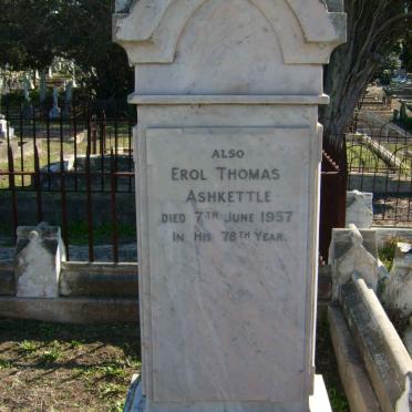 ASHKETTLE Erol Thomas -1957