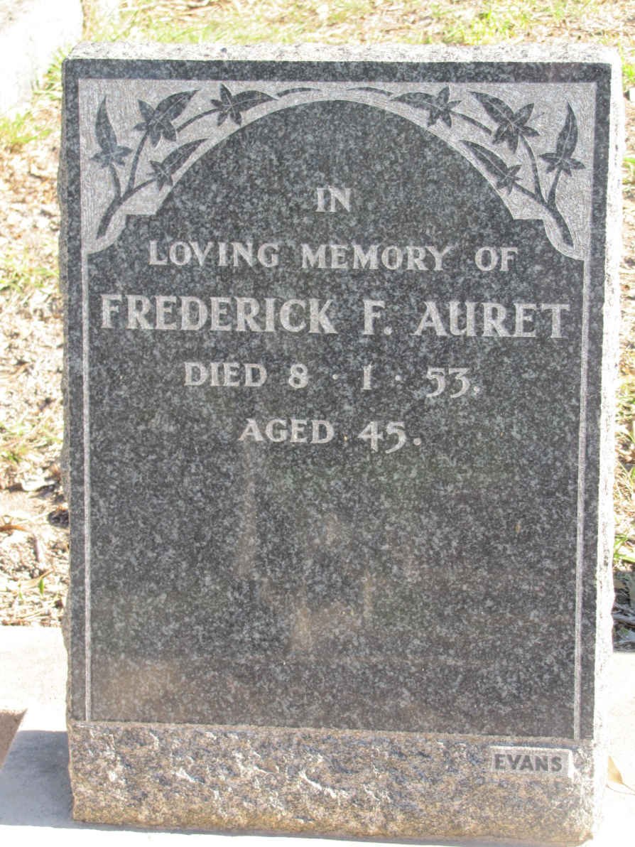 AURET Frederick F. -1953