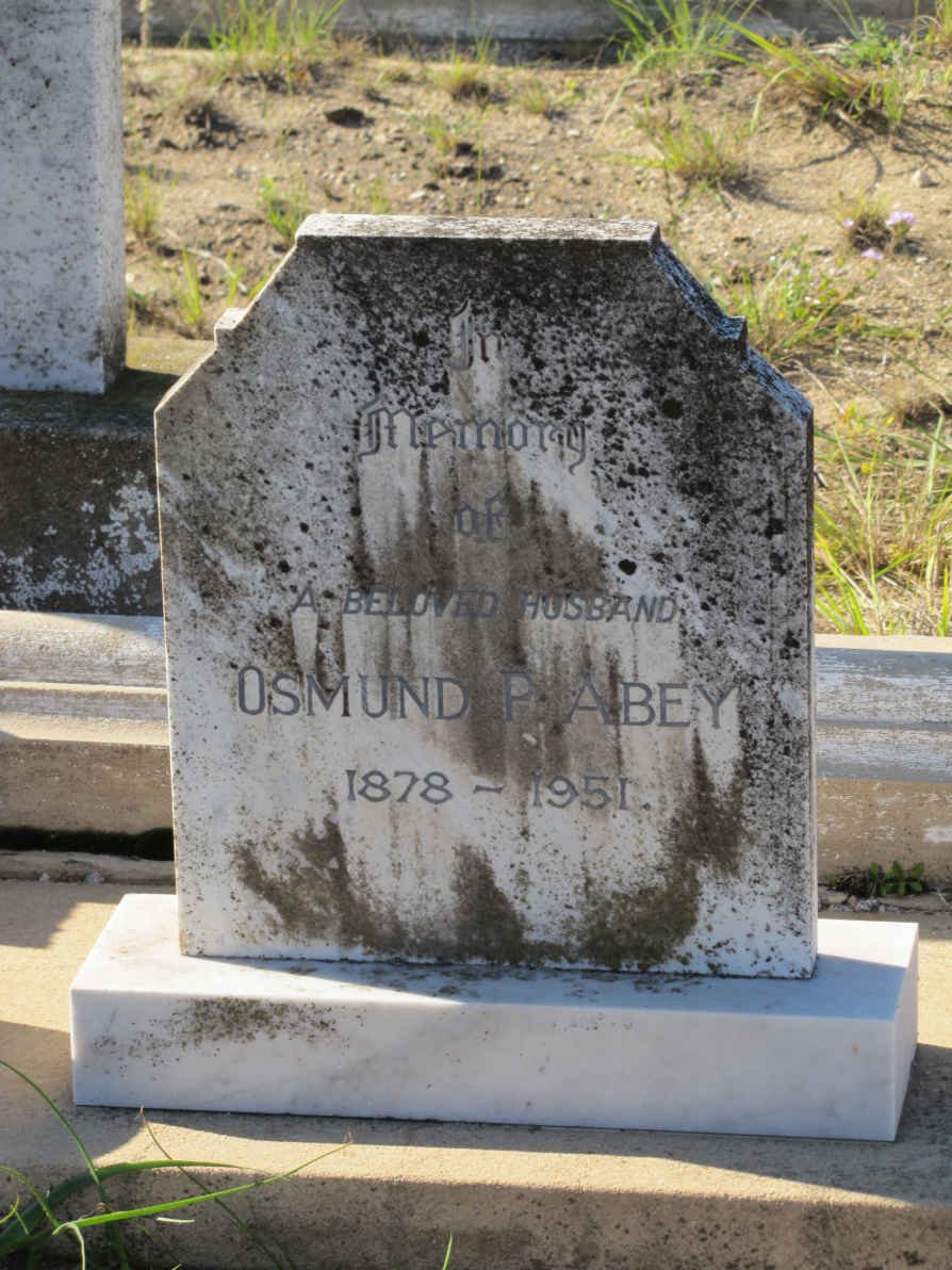 ABEY Osmund P. 1878-1951