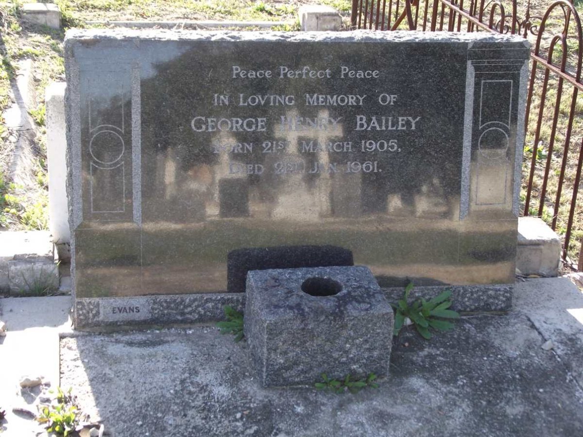 BAILEY George Henry 1905-1961