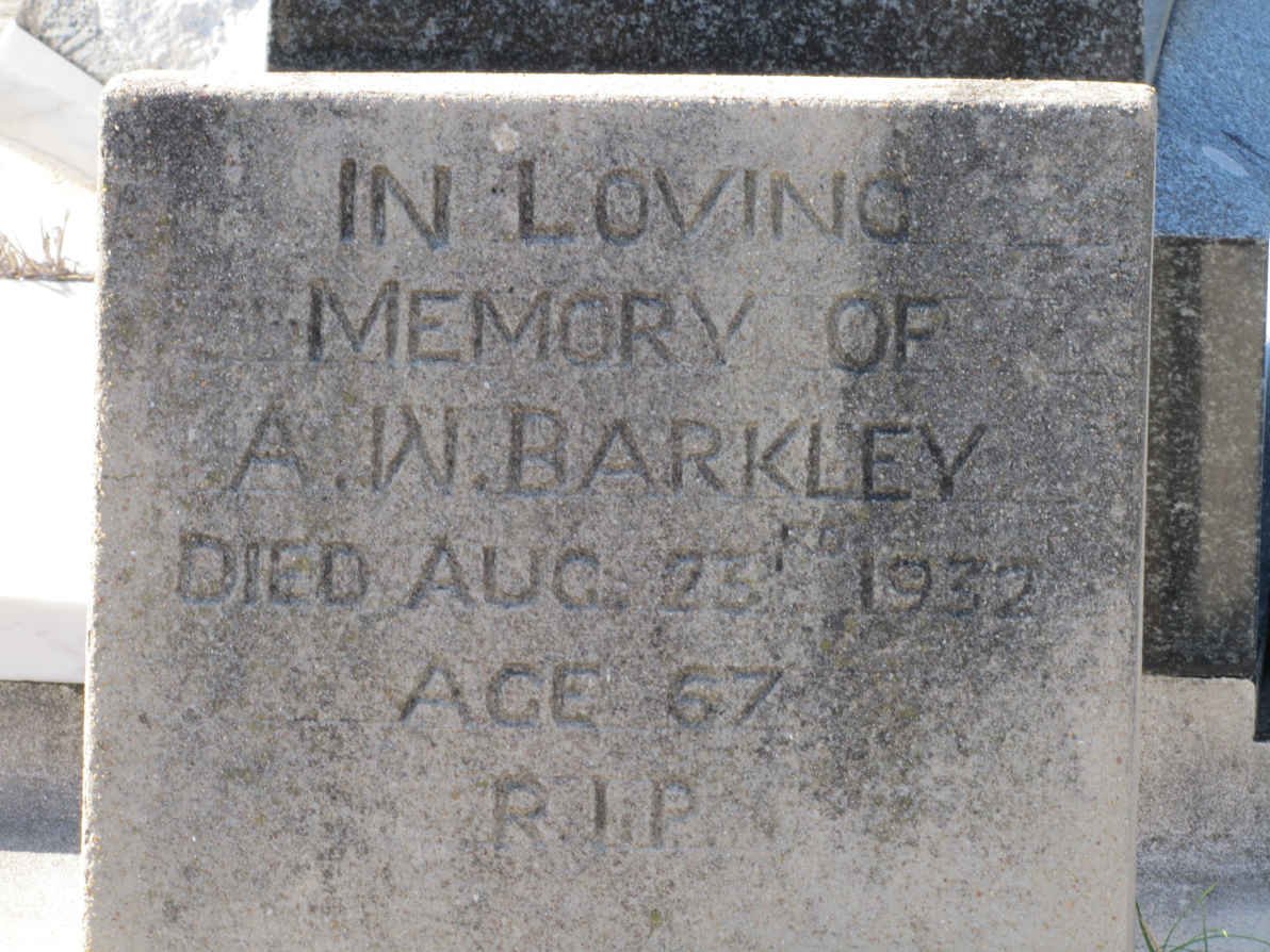 BARKLEY A.W. -1932