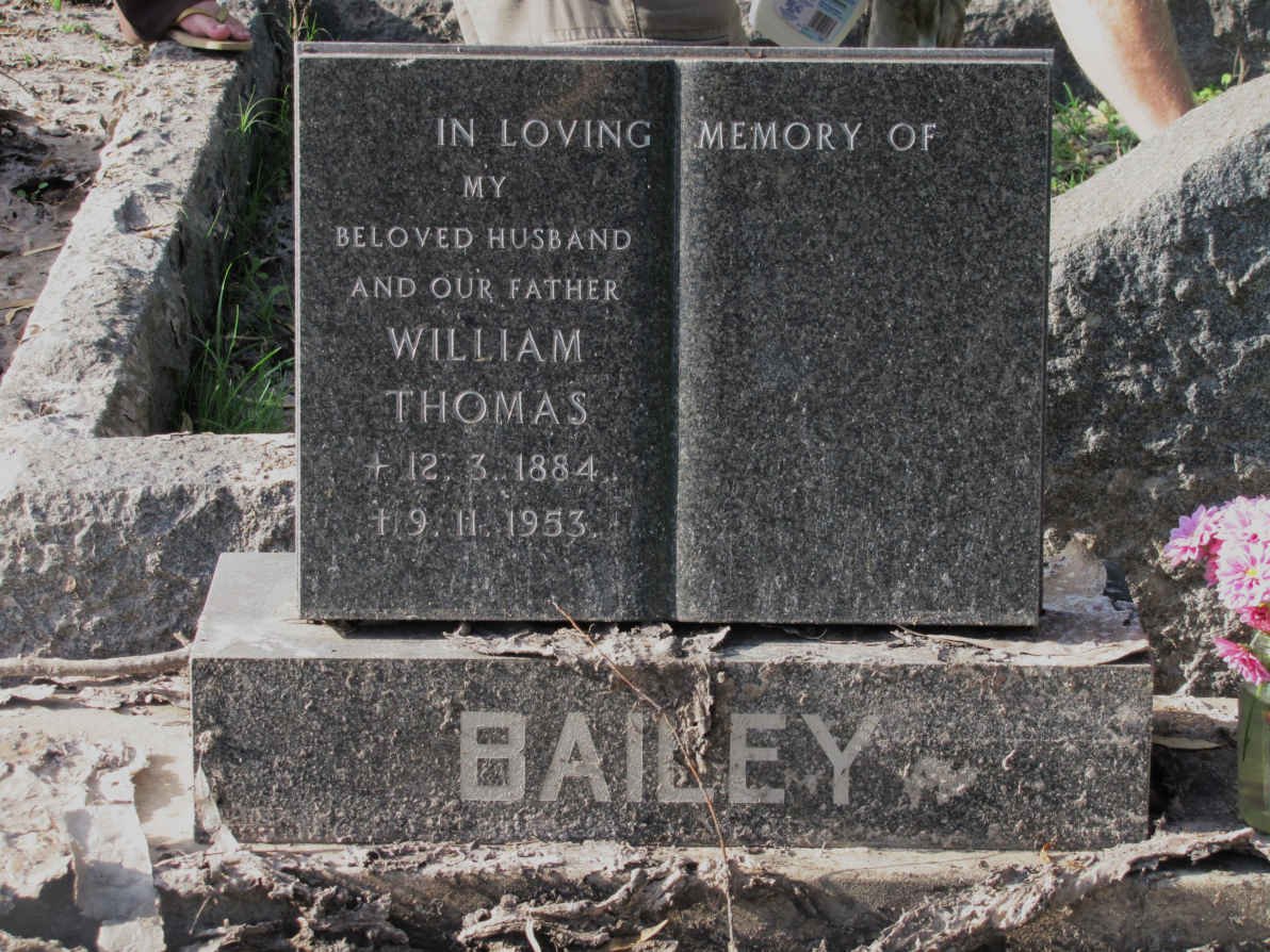 BAILEY William Thomas 1884-1953