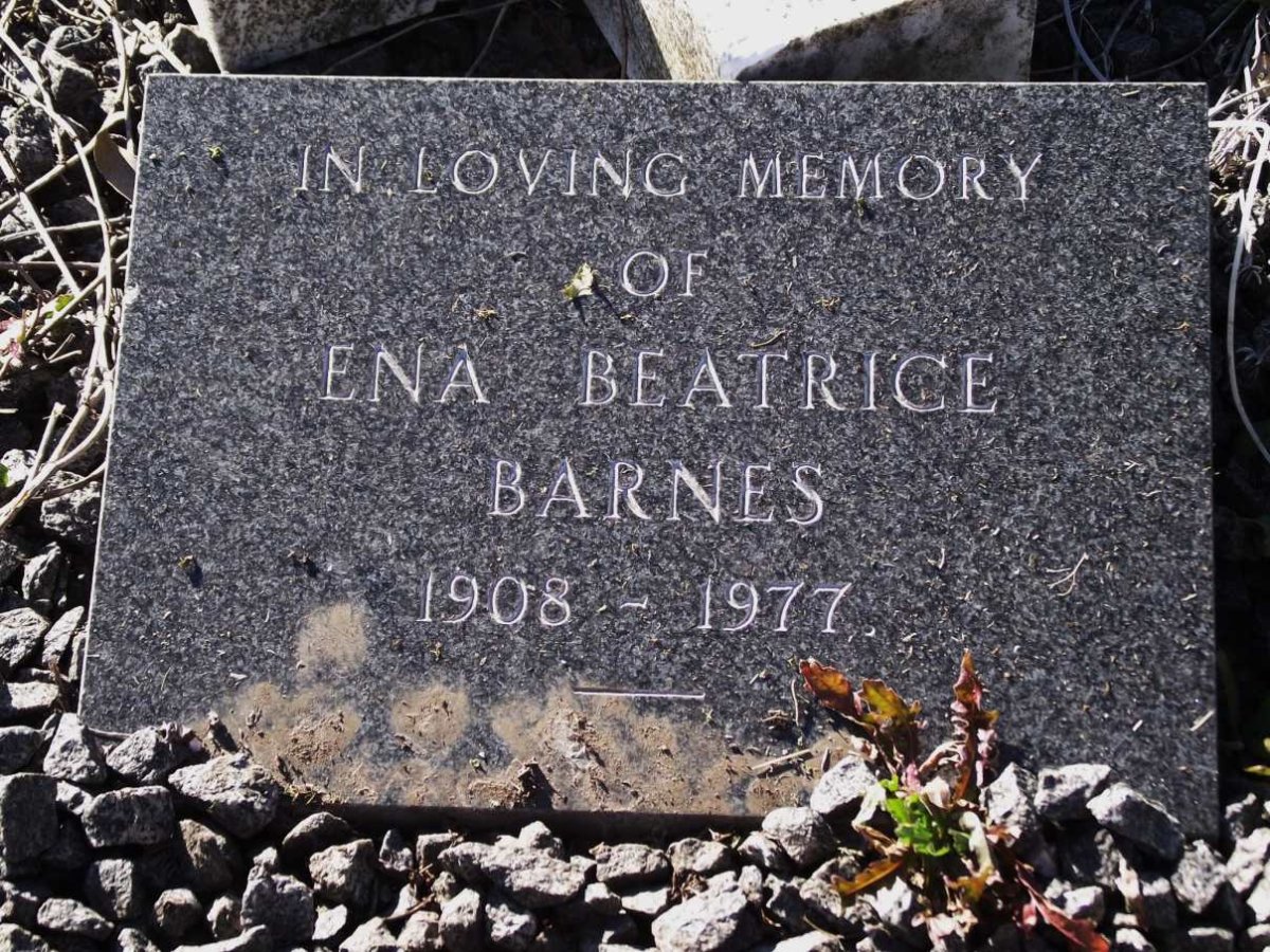 BARNES Ena Beatrice 1908-1977