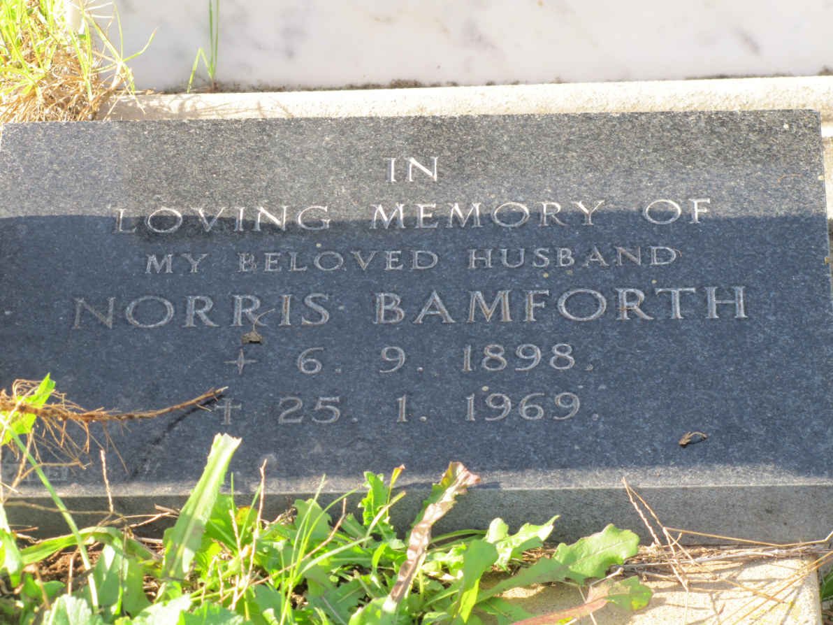 BAMFORTH Norris 1898-1969