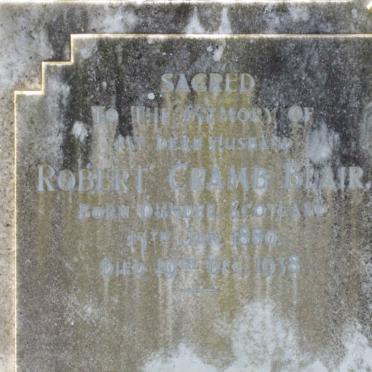 BLAIR Robert Cramb 1880-1938