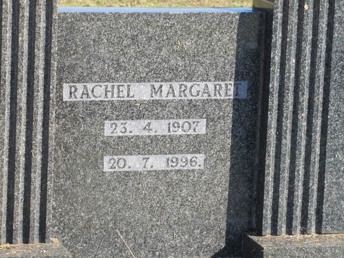 BLOE Rachel Margaret 1907-1996