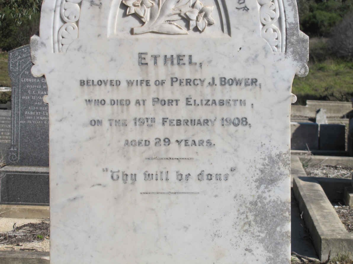 BOWER Ethel -1908