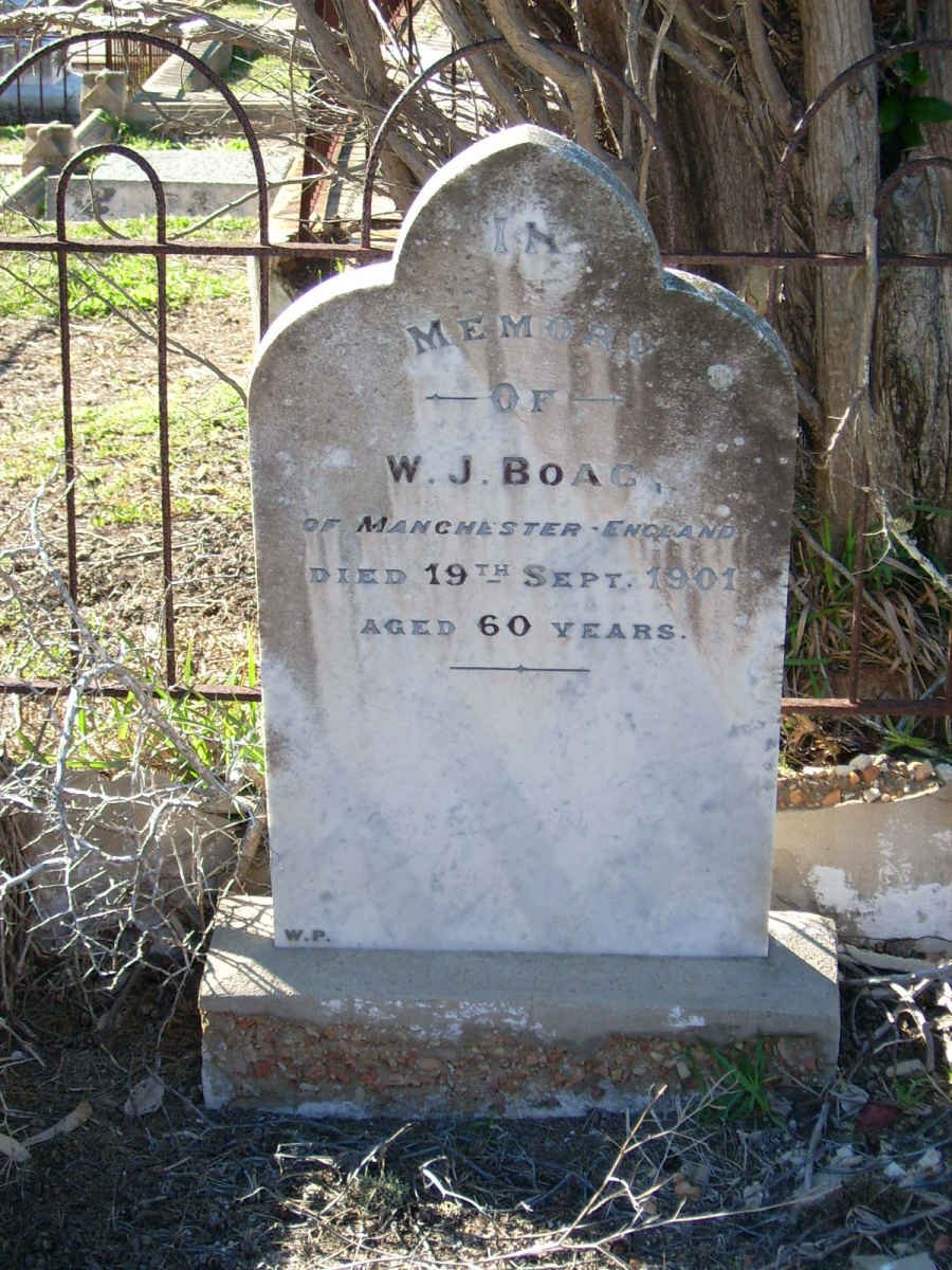 BOAG W.J. -1901