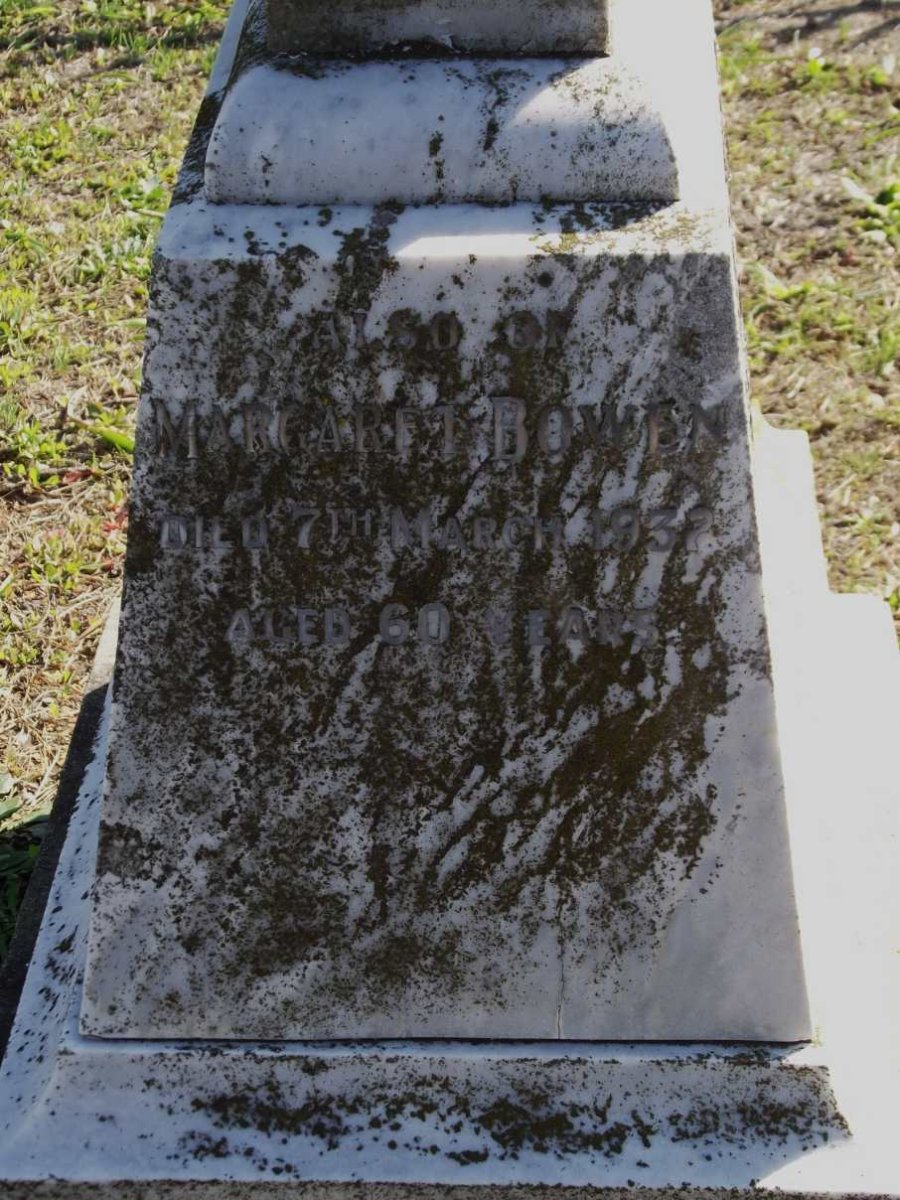 BOWEN Margaret -1932