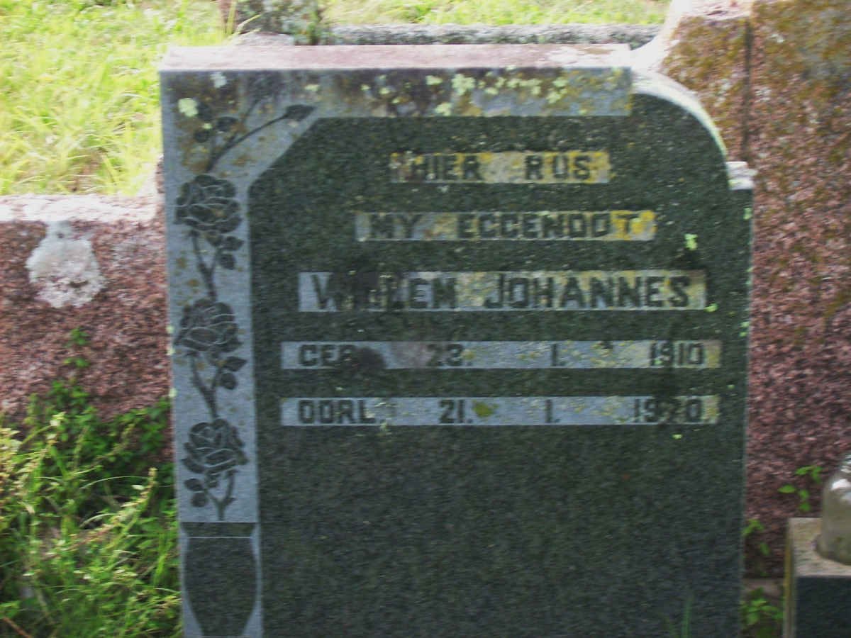 BOTHA Willem Johannes 1910-1970