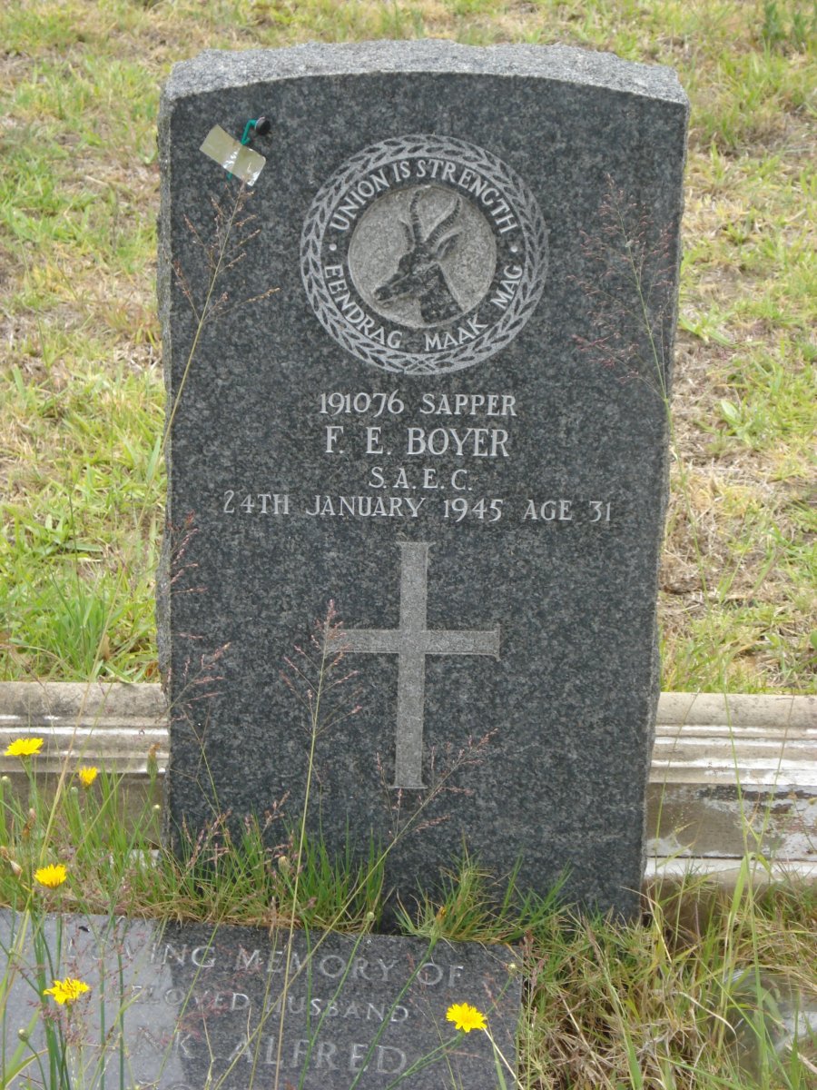 BOYER F. E. -1945
