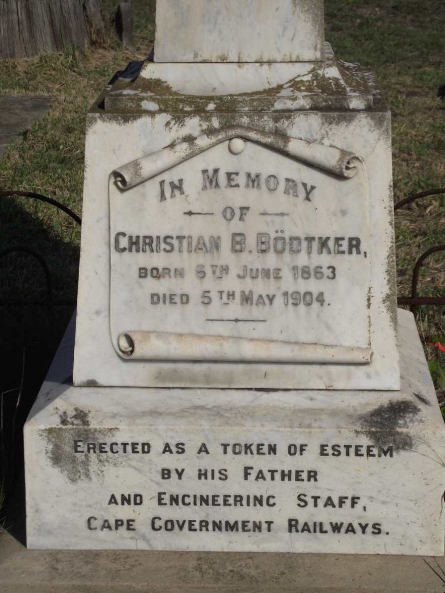 BODTKER Christian B. 1863-1904