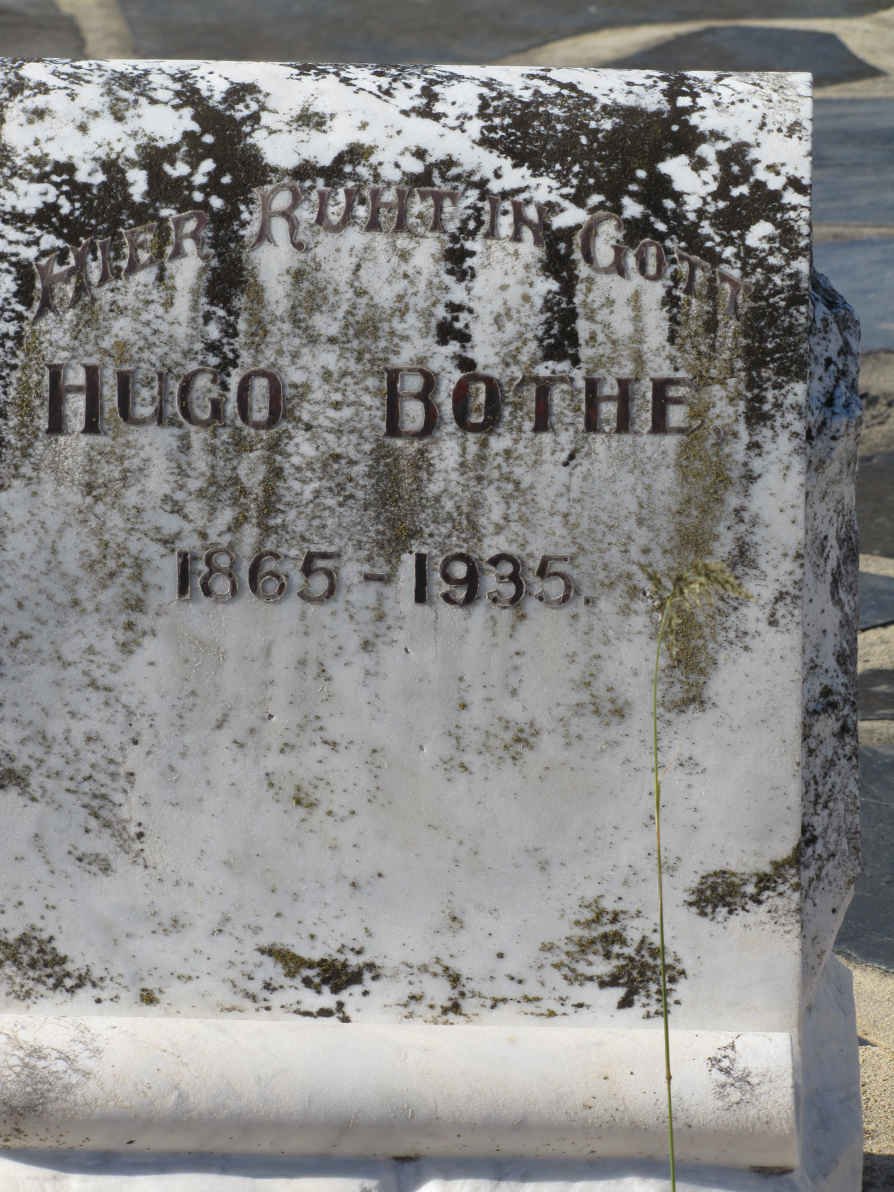 BOTHE Hugo 1865-1935