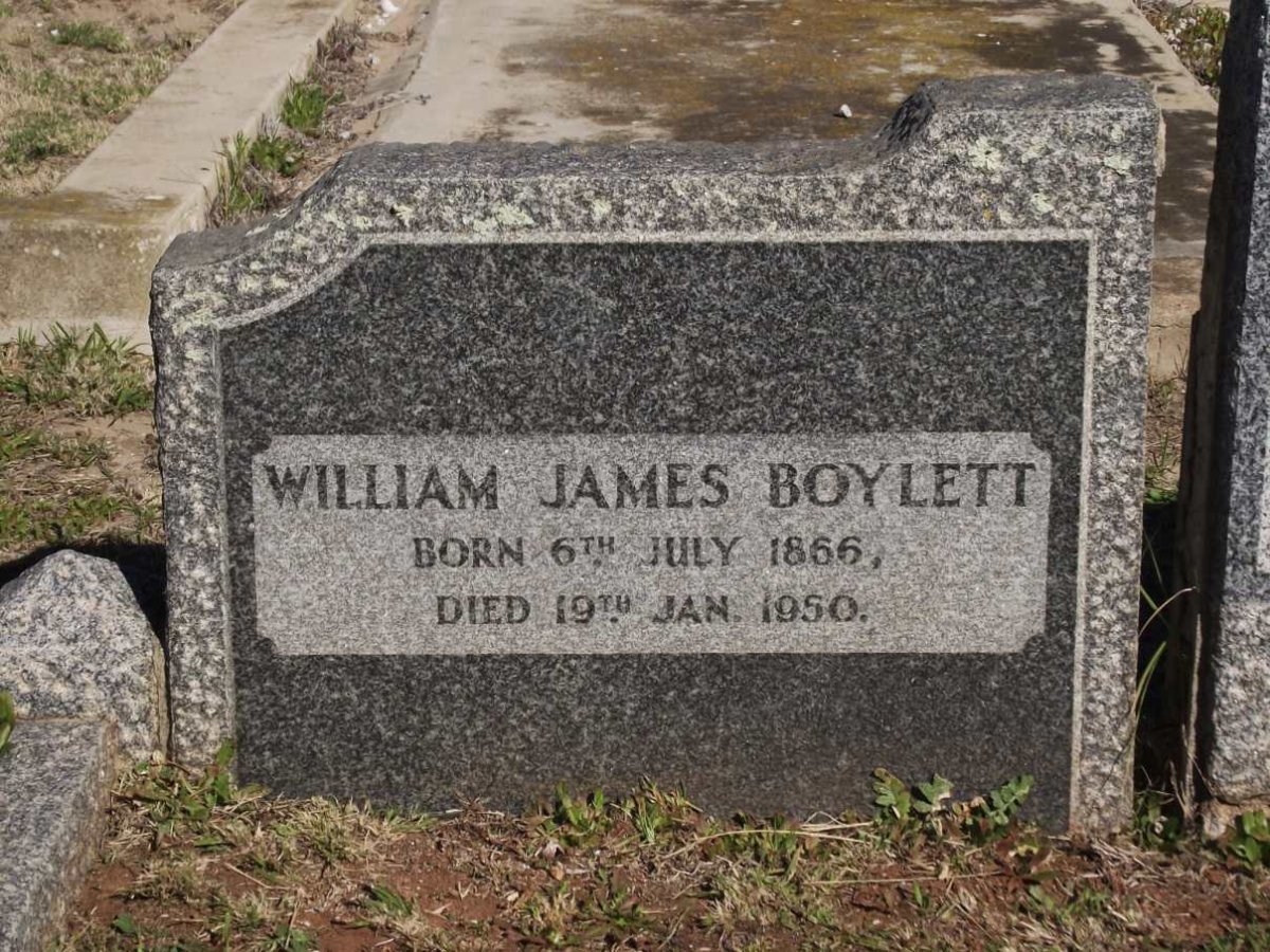 BOYLETT William James 1866-1950