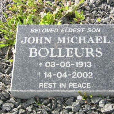 BOLLEURS John Michael 1913-2002
