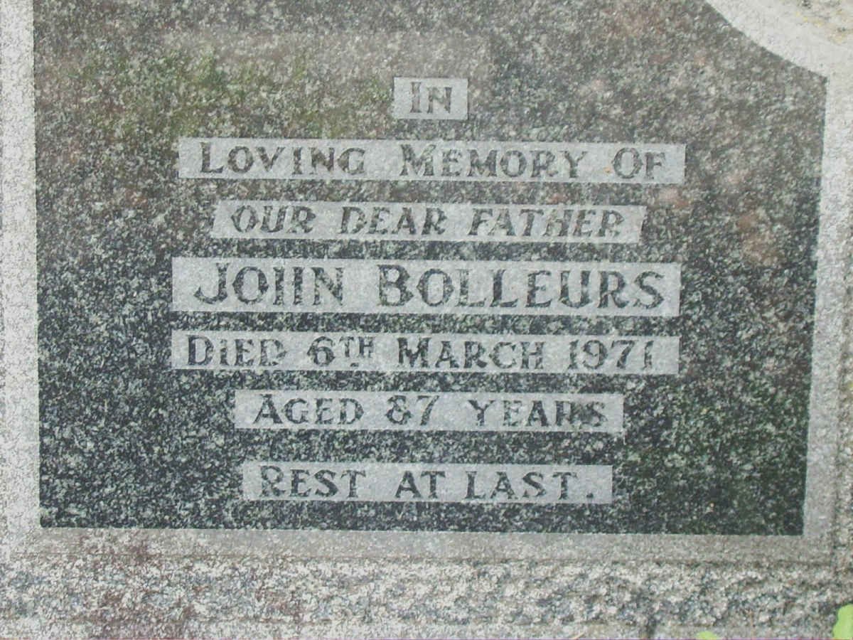 BOLLEURS John -1971