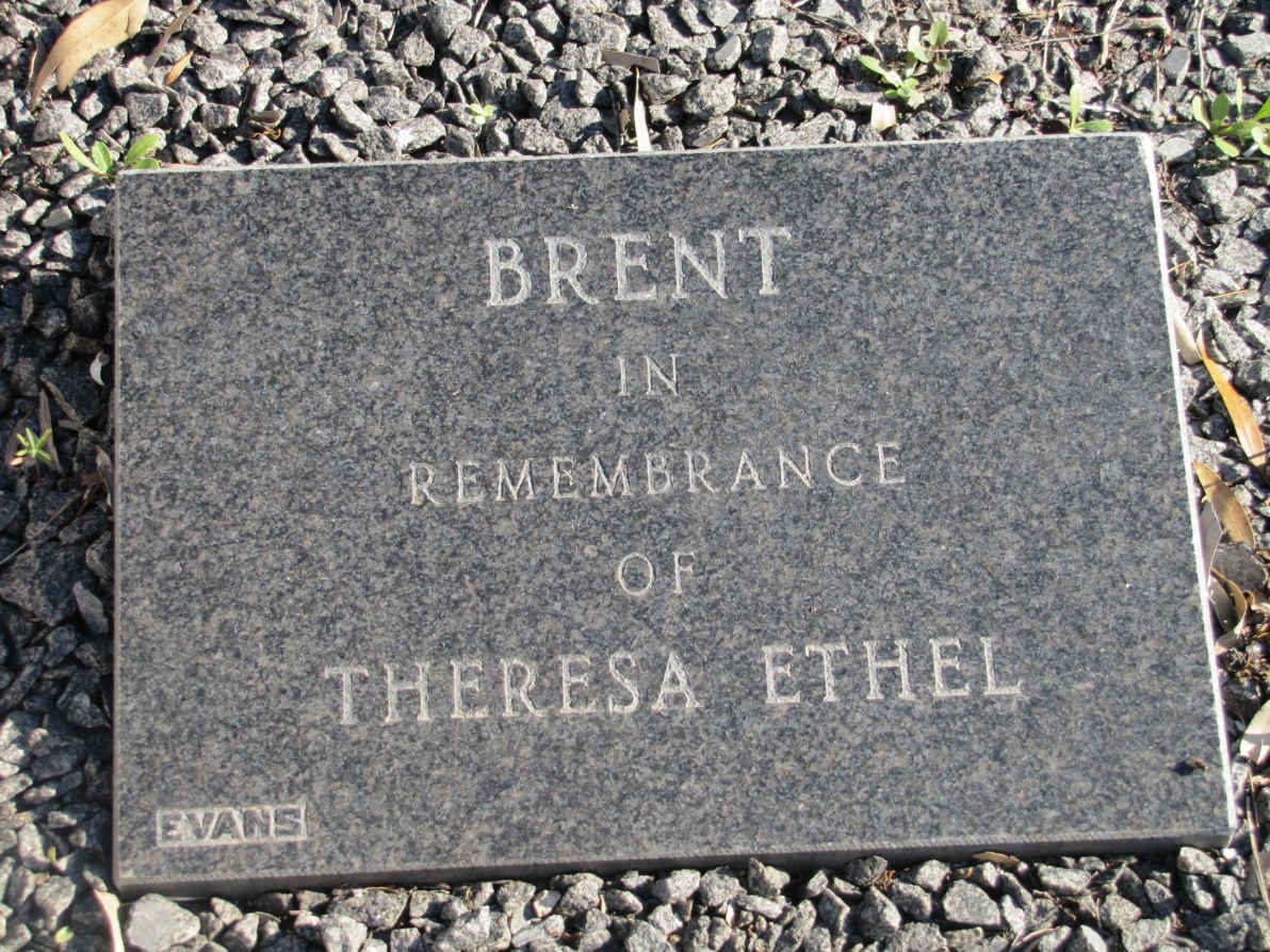 BRENT Theresa Ethel
