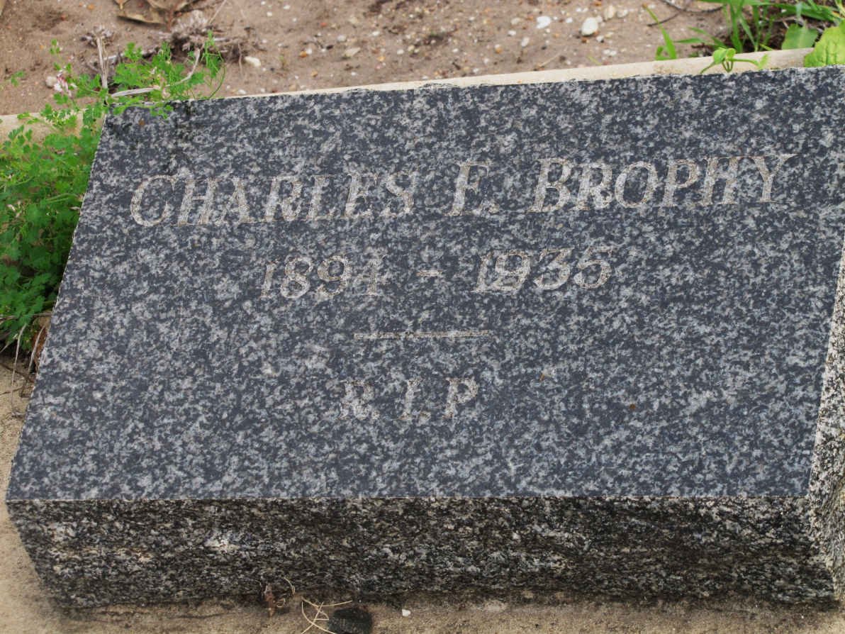 BROPHY Charles F. 1894-1935
