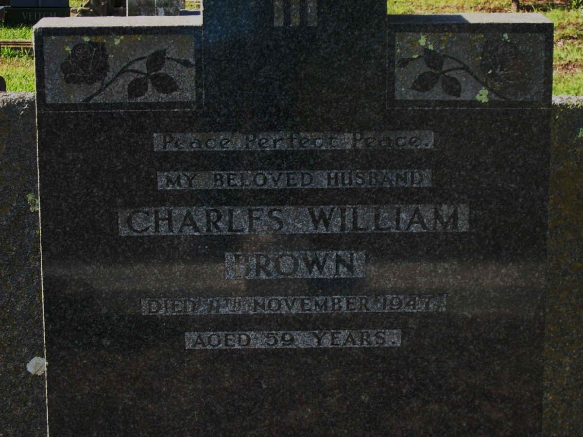 BROWN Charles William -1947