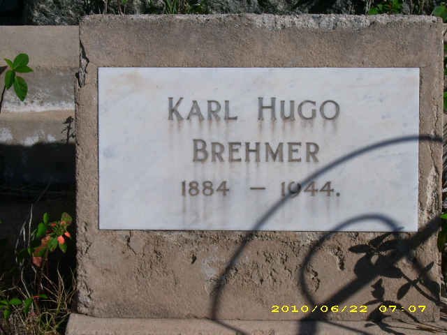 BREHMER Karl Hugo 1884-1944