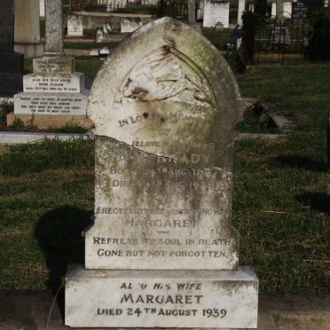 BRADY A.W. 1867-1934 &amp; Margaret -1939