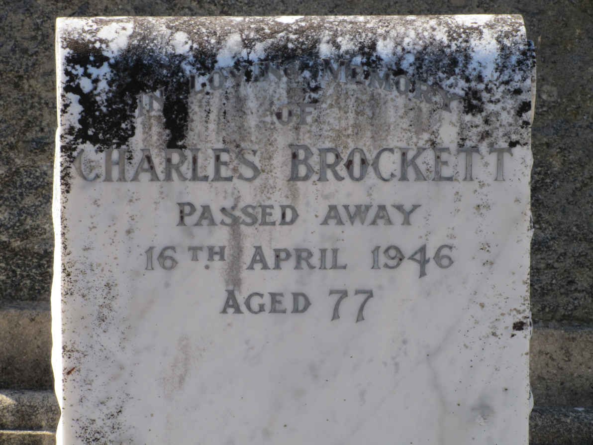 BROCKETT Charles -1946