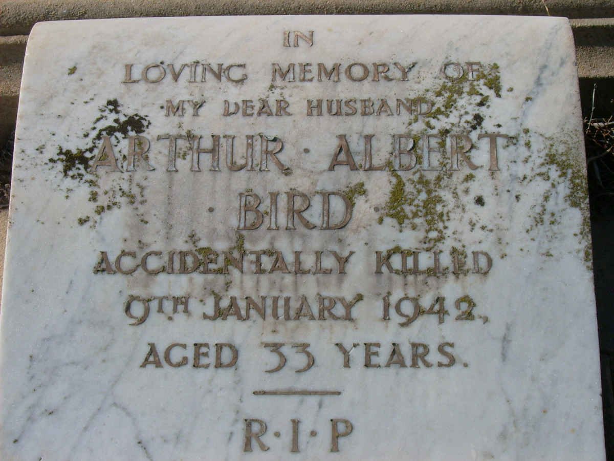 BIRD Arthur Albert -1942