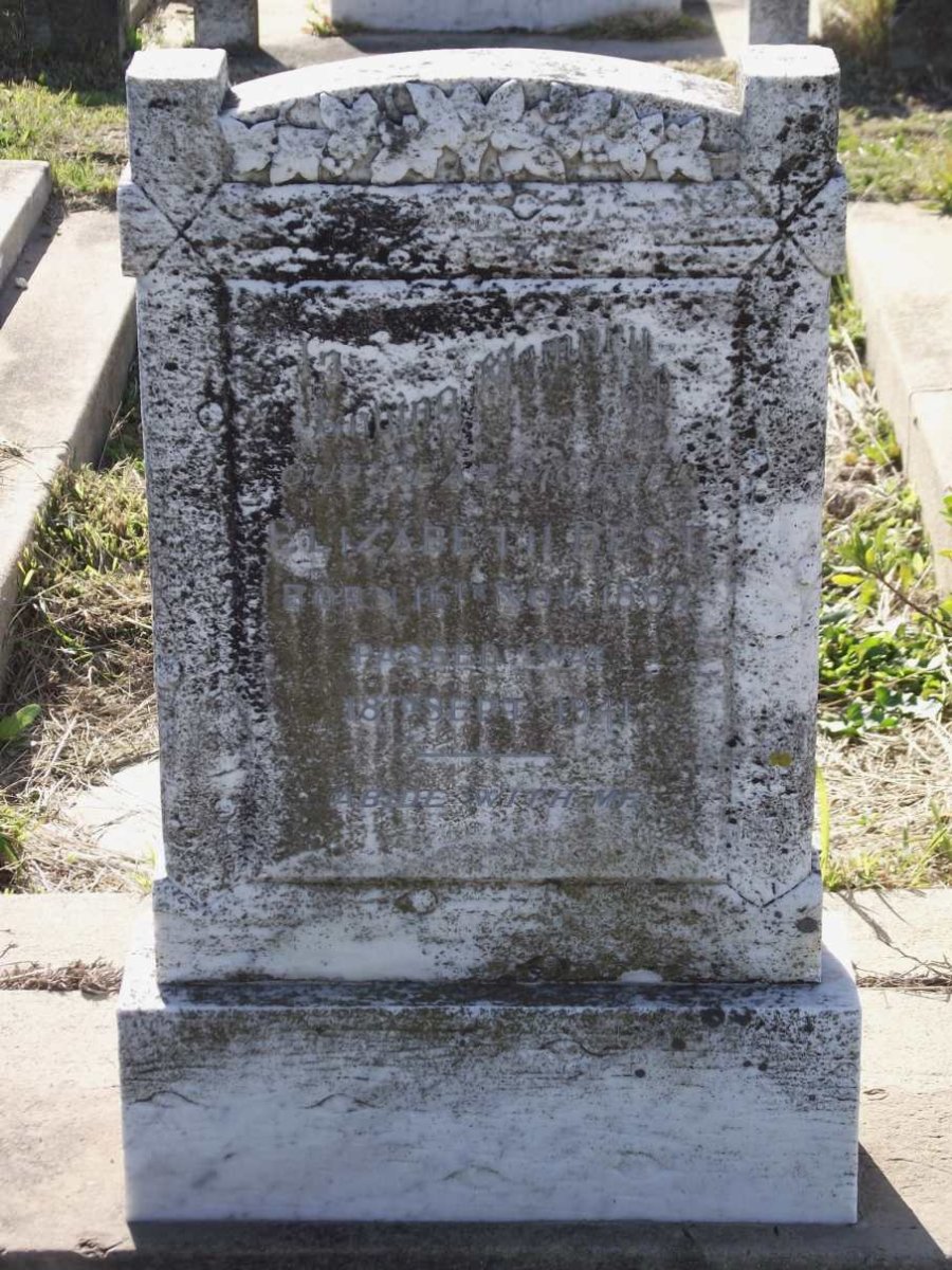 BEST Elizabeth 1862-1941